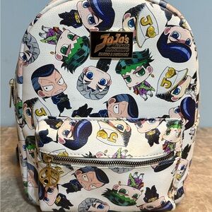 Bioworld JoJo's Bizarre Adventure White Chibi Character Mini Backpack